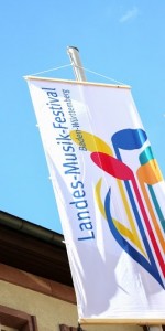 Fahne 18. Landesmusikfestival
